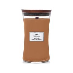 WoodWick Aromatizēta svece vāzes liela Santal Myrrh 609,5 g cena un informācija | Sveces un svečturi | 220.lv