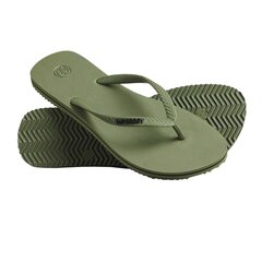 Superdry Code Essential Flip Flop Flip flops Zaļas krāsas cena un informācija | Vīriešu iešļūcenes, čības, sandales | 220.lv