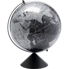 Deco Object Globe Tops Melns 40cm cena un informācija | Interjera priekšmeti | 220.lv