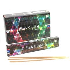 Ароматические палочки Black Crystal, Сатья, 15 г цена и информация | Ароматы для дома | 220.lv