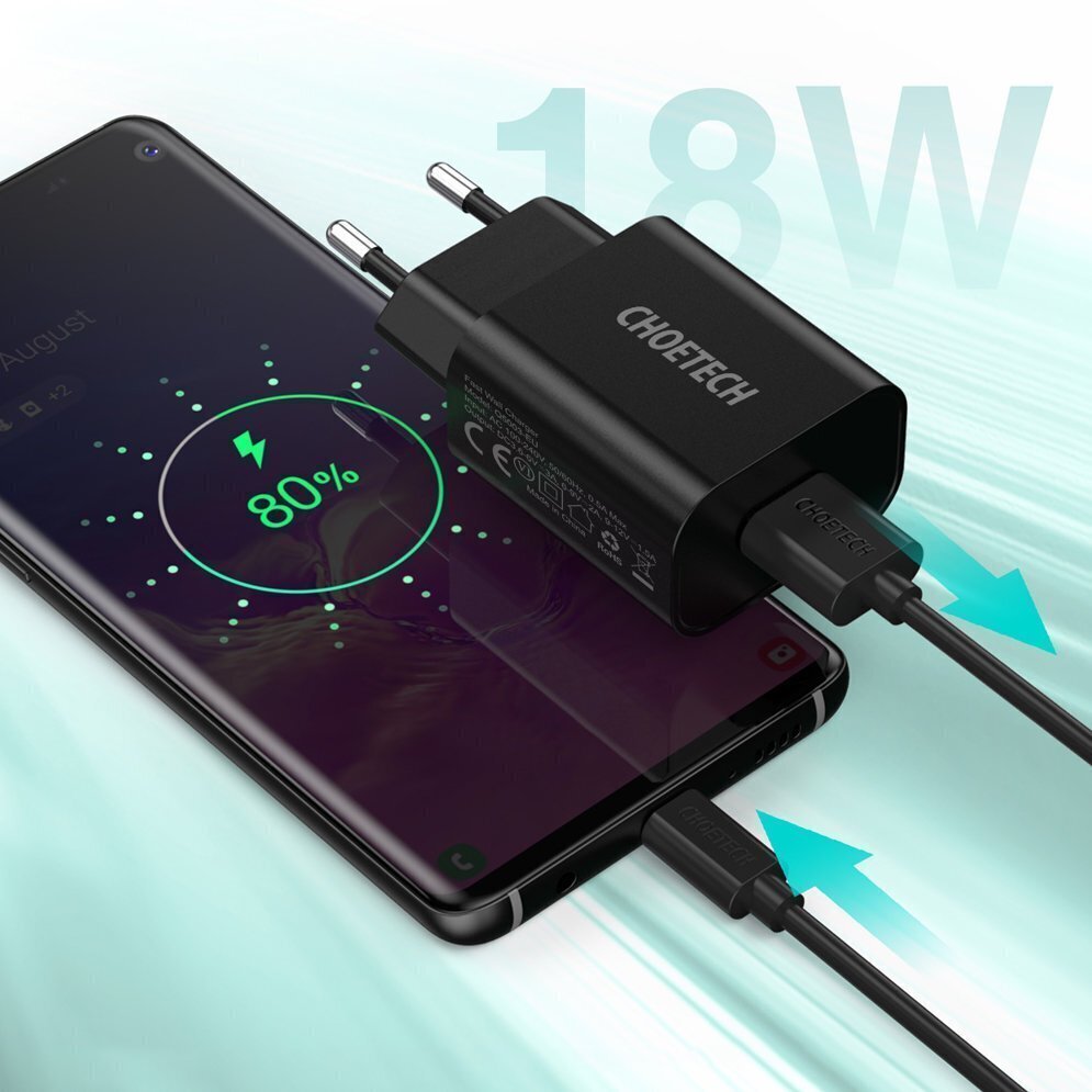 Choetech Quick Charge cena un informācija | Lādētāji un adapteri | 220.lv