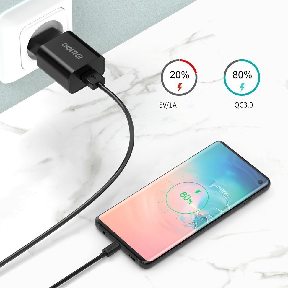 Choetech Quick Charge cena un informācija | Lādētāji un adapteri | 220.lv