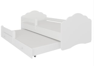 Кровать ADRK Furniture Casimo II, 160x80 см, белая цена и информация | Детские кровати | 220.lv