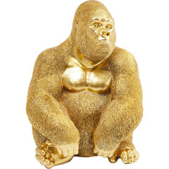 Deco figūriņa Monkey Gorilla Side XL Gold cena un informācija | Interjera priekšmeti | 220.lv