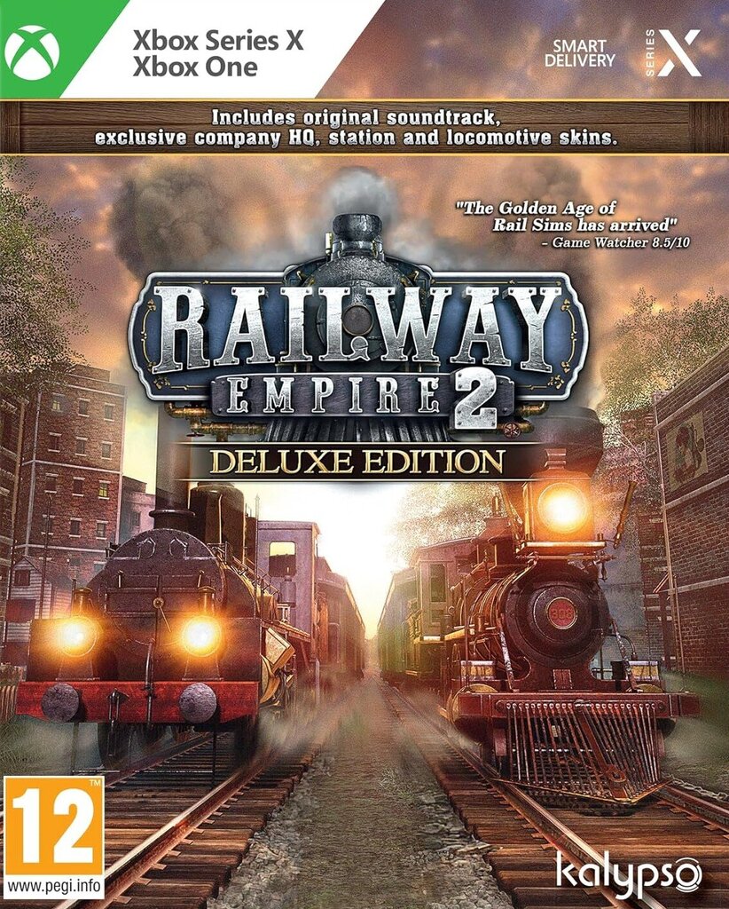 Компьютерная игра Railway Empire 2 Deluxe Edition цена | 220.lv