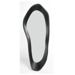 Kare Design sienas spogulis, melns cena un informācija | Spoguļi | 220.lv