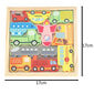 Koka puzle, 17x17x1 cm cena un informācija | Attīstošās rotaļlietas | 220.lv