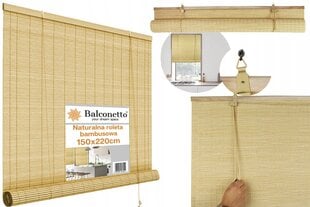 Balconetto rullo žalūzijas, 150 cm x 220 cm cena un informācija | Rullo žalūzijas | 220.lv