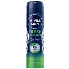 Izsmidzināms dezodorants vīriešiem Nivea Men Fresh Sensation Anti-Perspirant, 150 ml cena un informācija | Dezodoranti | 220.lv