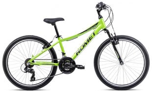 Velosipēds Romet Rambler 24 2024 green-graphite cena un informācija | Velosipēdi | 220.lv