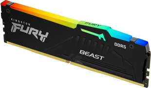 Kingston Fury Beast RGB (KF560C30BBA-16) cena un informācija | Operatīvā atmiņa (RAM) | 220.lv