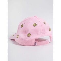 Vasara cepure meitenēm Yo Club, rozā cena un informācija | Cepures, cimdi, šalles meitenēm | 220.lv