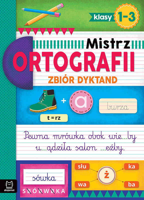 Ortho Master diktātu kolekcija 1.-3.klasei cena un informācija | Darba burtnīcas | 220.lv