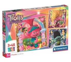 Puzle Clementoni Square Trolls 3 25292, 144 d. цена и информация | Пазлы | 220.lv