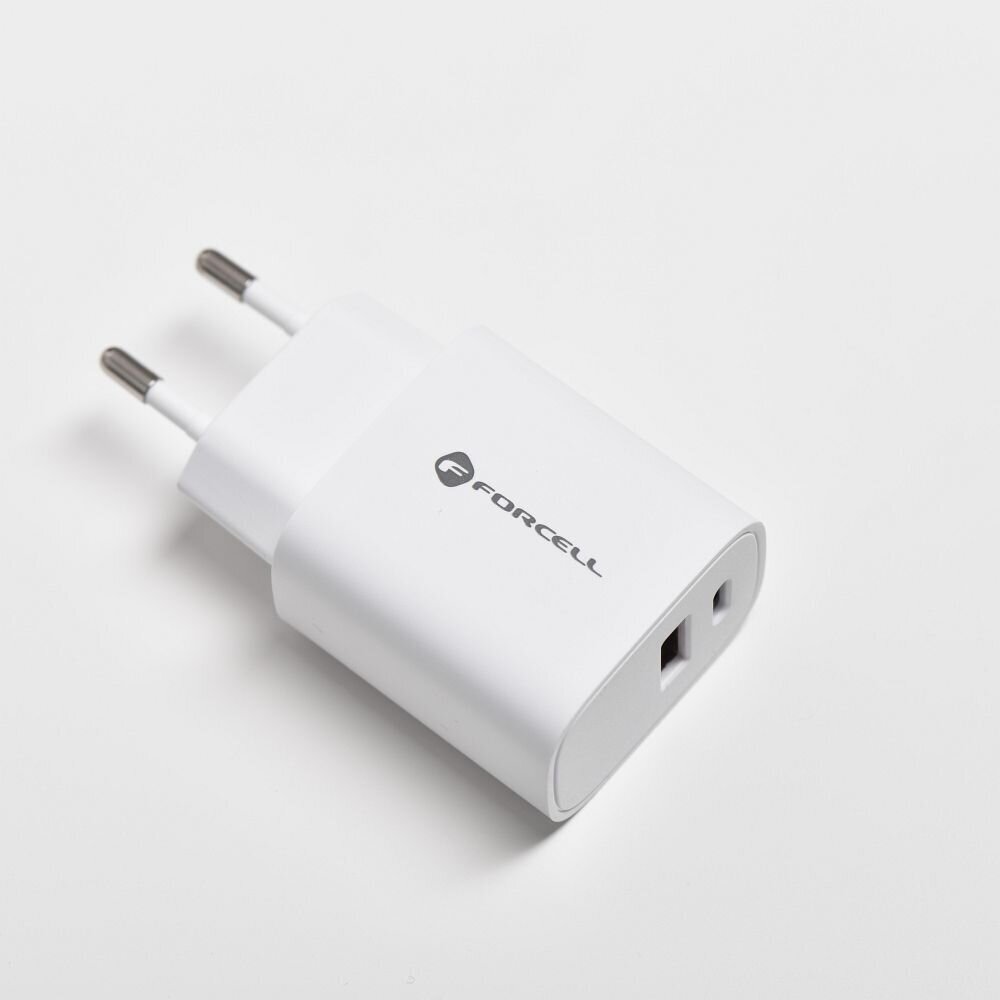 Forcell, USB-C/USB-A cena un informācija | Lādētāji un adapteri | 220.lv