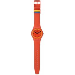 Vīriešu Pulkstenis Swatch PROUDLY RED (Ø 41 mm) цена и информация | Женские часы | 220.lv