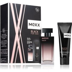 Товар с повреждением. Набор Mexx Black для женщин: туалетная вода EDT 30 мл + гель для душа 50 мл цена и информация | Товары с повреждениями | 220.lv