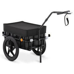 Ratiņu velotransporta piekabe ar kasti un atstarotājiem līdz 35kg + brezents 10141541 цена и информация | Украшения на шею | 220.lv