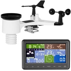 Bezvadu meteoroloģiskā stacija saules LCD WiFi 100m 10118611 цена и информация | Женские кошельки, держатели для карточек | 220.lv