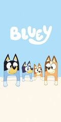 Детское полотенце Bluey, 70x140 см цена и информация | Полотенца | 220.lv