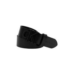 Josta CALVIN KLEIN Round Mono Lthr Black Belt 30Mm Black K60K611247BDS cena un informācija | Sieviešu jostas | 220.lv