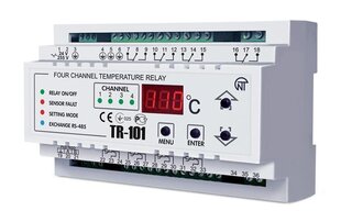 Digitālais temperatūras kontroles relejs TR-101 cena un informācija | Elektrības slēdži, rozetes | 220.lv