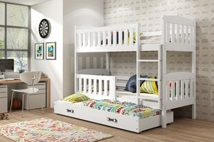 Bērnu gulta BMS47BB, 90x200 cm, balta cena un informācija | Bērnu gultas | 220.lv