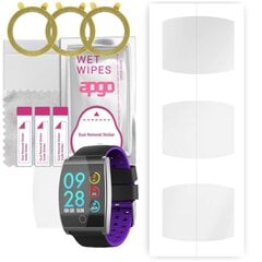 Apgo Hydrogel Screen Protector 3 gab. cena un informācija | Viedpulksteņu un viedo aproču aksesuāri | 220.lv