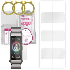 Apgo Hydrogel Screen Protector 3 gab. cena un informācija | Viedpulksteņu un viedo aproču aksesuāri | 220.lv