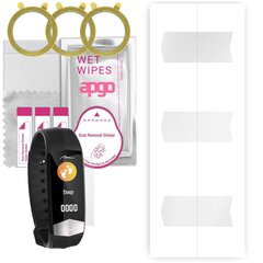 Apgo Hydrogel Screen Protector 3 gab. cena un informācija | Viedpulksteņu un viedo aproču aksesuāri | 220.lv