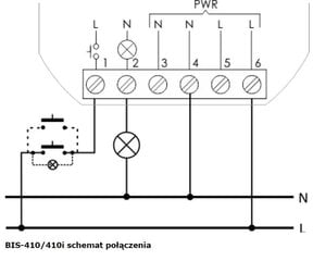 Бистабильное реле BIS-410 с таймером цена и информация | Электрические выключатели, розетки | 220.lv