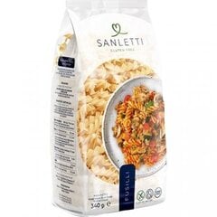 Makaroni Sanletti Fusilli bez lipekļa, 340 g cena un informācija | Makaroni | 220.lv