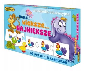 Puzle Adamigo 06496, Maza, lielāka, lielākā, d. cena un informācija | Puzles, 3D puzles | 220.lv