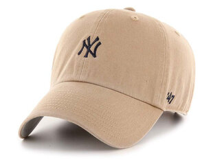 Mlb new york yankees base runn 47 brand b-bsrnr17gws-khc unisex smelio spalvos unisex bešs B-BSRNR17GWS-KHC cena un informācija | Sieviešu cepures | 220.lv