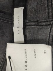 IRO IRO.JEANS Sievietes Tessa sašaurināti džinsi Melns 31W, 3662091091205 cena un informācija | Sieviešu džinsi | 220.lv