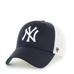 Mlb new york yankees branson m 47 brand b-brans17ctp-bkas unisex juoda unisex black B-BRANS17CTP-BKAS цена и информация | Женские шапки | 220.lv