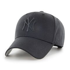 Mlb new york yankees raised mv 47 brand b-rac17ctp-bka unisex juoda unisex black B-RAC17CTP-BKA цена и информация | Женские шапки | 220.lv