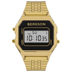 Unisex Pulkstenis Bergson BGW8159U3 (Ø 34 mm) S0378357 cena un informācija | Sieviešu pulksteņi | 220.lv