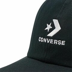 Sporta Cepure Converse Lock Up Melns Daudzkrāsains Viens izmērs S64115618 cena un informācija | Sieviešu cepures | 220.lv