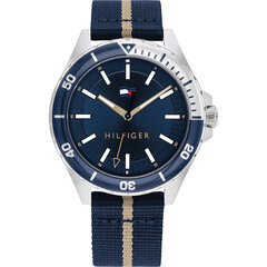 Vīriešu Pulkstenis Tommy Hilfiger 1792011 (Ø 43 mm) S0378651 cena un informācija | Sieviešu pulksteņi | 220.lv