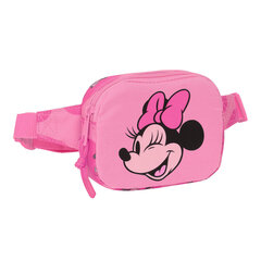 Jostas Somiņa Minnie Mouse Loving Rozā 14 x 11 x 4 cm S4309529 cena un informācija | Sieviešu somas | 220.lv