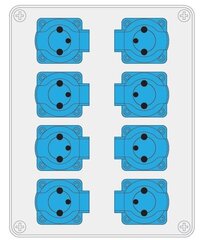 Sadales skapis - B.1605 cena un informācija | Elektrības slēdži, rozetes | 220.lv