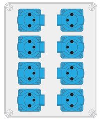 Sadales skapis - B.1605 cena un informācija | Elektrības slēdži, rozetes | 220.lv