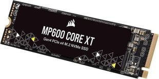 Corsair MP600 Core XT 4Tb цена и информация | Внутренние жёсткие диски (HDD, SSD, Hybrid) | 220.lv