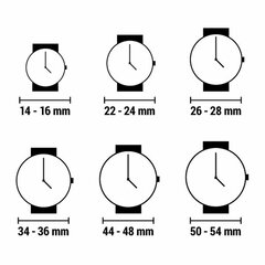 Vīriešu Pulkstenis Guess (Ø 46 mm) S0372138 цена и информация | Женские часы | 220.lv