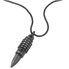 Police Bullet Necklace For Men PEAGN0034104 PEAGN0034104 cena un informācija | Kaklarotas | 220.lv