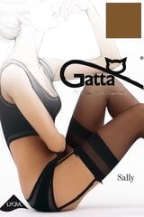 Носки пристегивающиеся SALLY 15 ден. GATTA_SALLY_NERO_ML цена и информация | Колготки | 220.lv