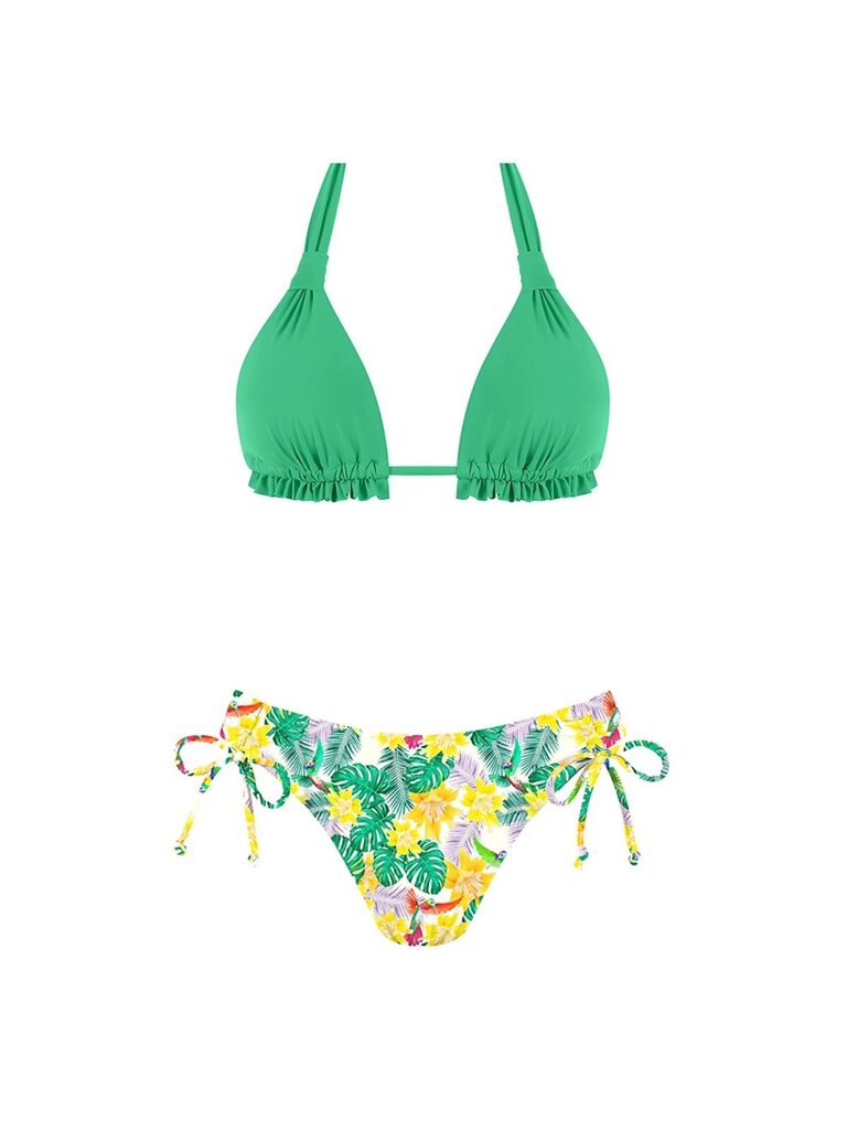 Bikini peldkostīms GREEN LAND K0184-HB8B_XL|Y9059-HB8B_XXL cena un informācija | Peldkostīmi | 220.lv