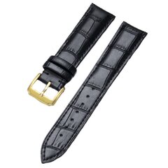 Julman leather watch strap for Julman 01.22.CR.GD Julman 01.22.CR.GD cena un informācija | Sieviešu pulksteņi | 220.lv