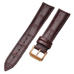 Julman leather watch strap for Julman 02.20.CR.RG Julman 02.20.CR.RG cena un informācija | Sieviešu pulksteņi | 220.lv